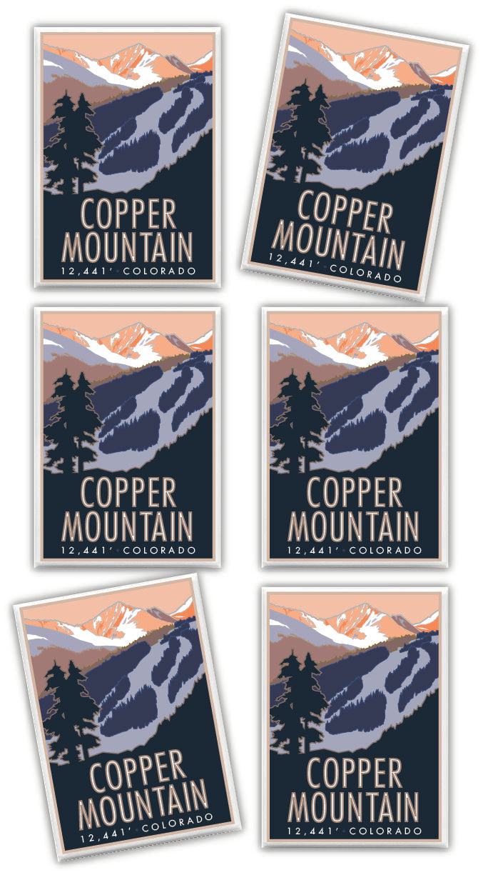 Copper Mountain, Colorado - 2.5" x 3.5" Magnet