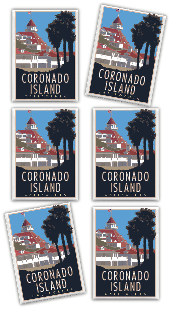 Coronado Island, California - 2.5" x 3.5" Magnet