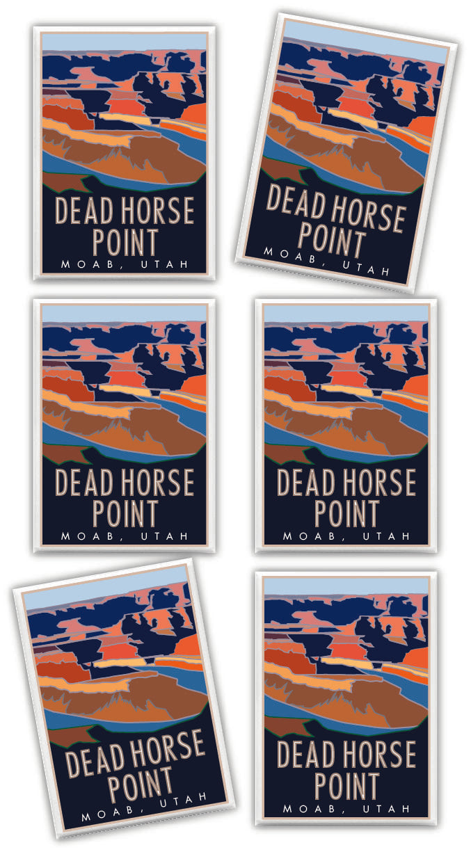 Dead Horse Point, Utah - 2.5" x 3.5" Magnet