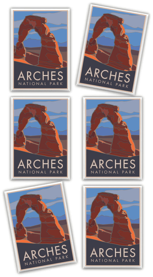 Delicate Arch, Arches National Park, Utah - 2.5" x 3.5" Magnet