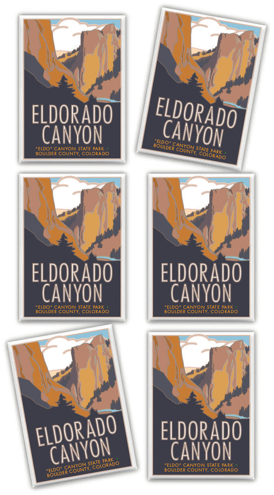 Eldorado Canyon, Colorado - 2.5" x 3.5" Magnet