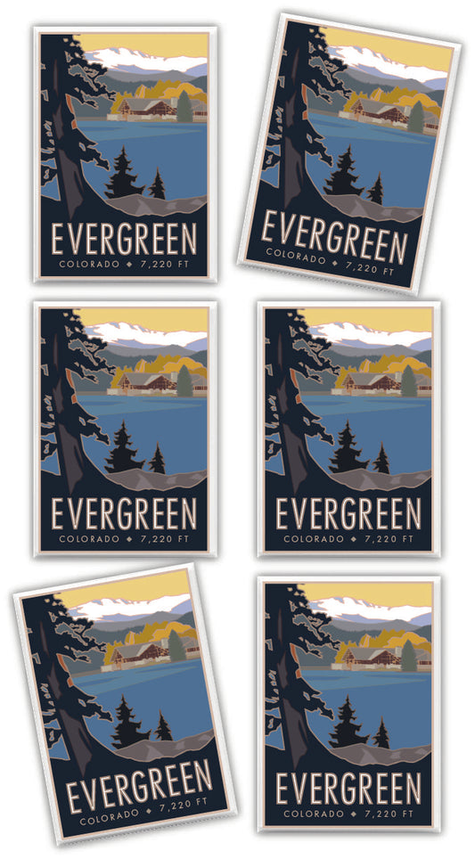 Evergreen, Colorado - 2.5" x 3.5" Magnet