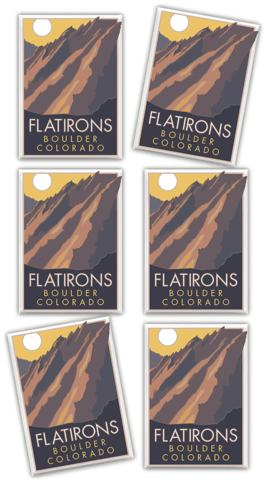 Flatirons, Boulder, Colorado - 2.5" x 3.5" Magnet