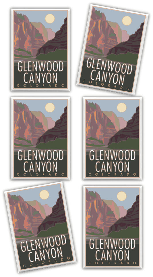 Glenwood Canyon, Colorado - 2.5" x 3.5" Magnet