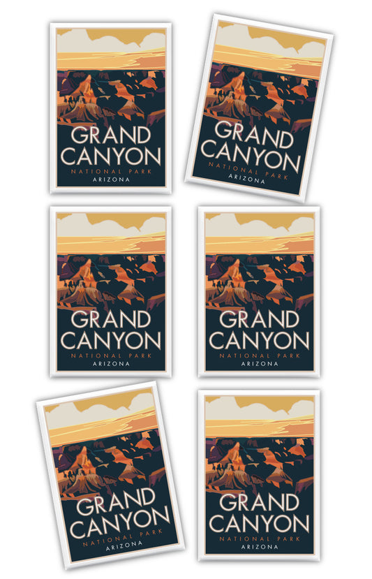 Grand Canyon (Sunset), Arizona - 2.5" x 3.5" Magnet