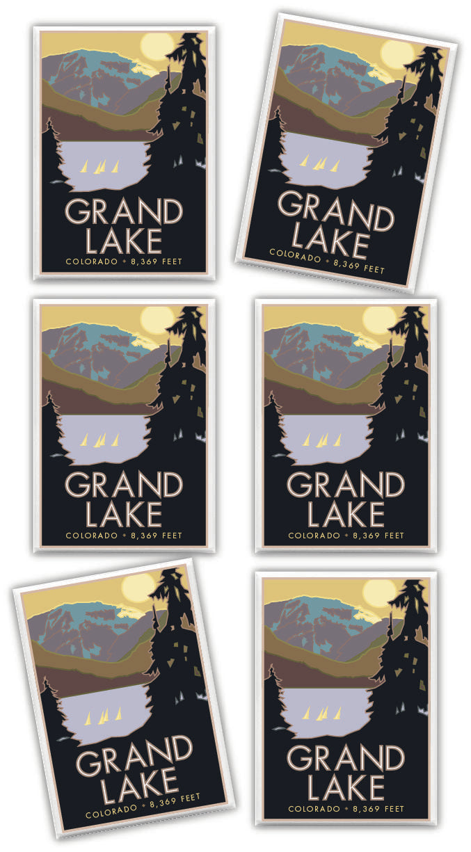 Grand Lake, Colorado - 2.5" x 3.5" Magnet