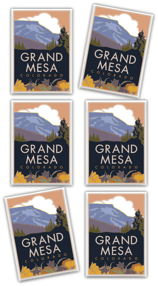 Grand Mesa, Colorado - 2.5" x 3.5" Magnet