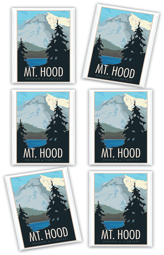 Mt. Hood - Oregon - 2.5" x 3.5" Magnet