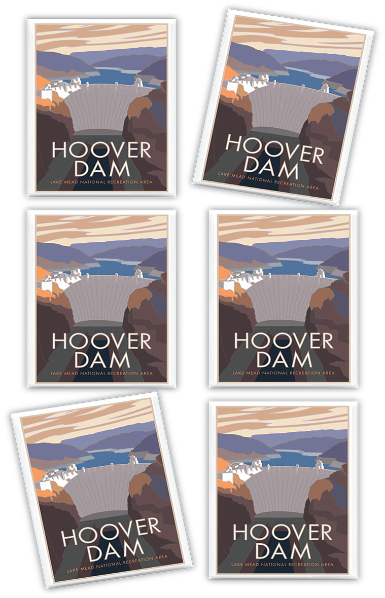 Hoover Dam, Lake Mead National Recreation Area, Nevada - 2.5" x 3.5" Magnet