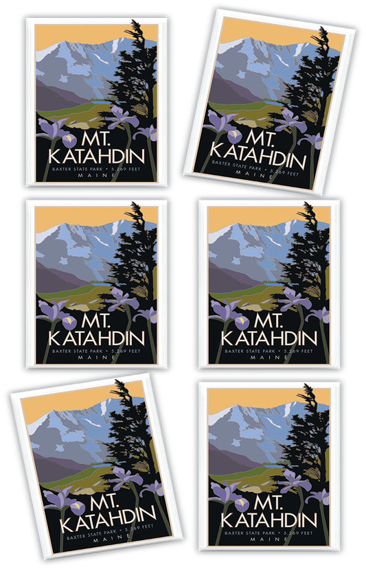 Mount Katahdin, Maine - 2.5" x 3.5" Magnet