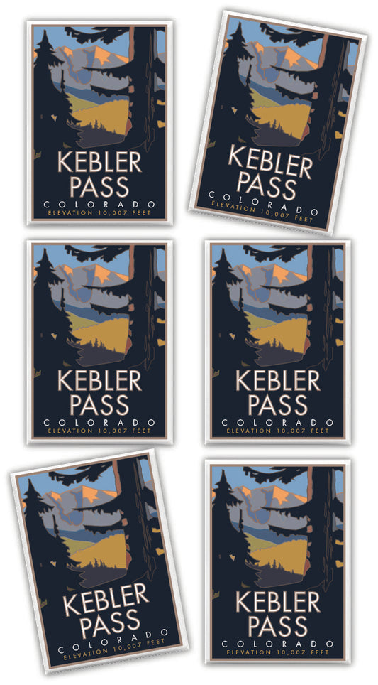 Kebler Pass, Colorado - 2.5" x 3.5" Magnet