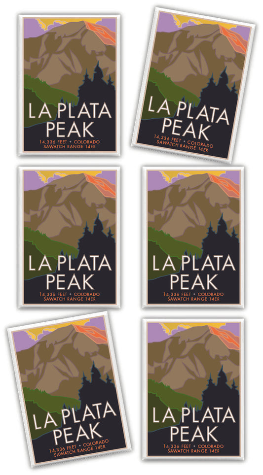 LaPlata Peak, Colorado - Colorado 14er - 2.5" x 3.5" Magnet