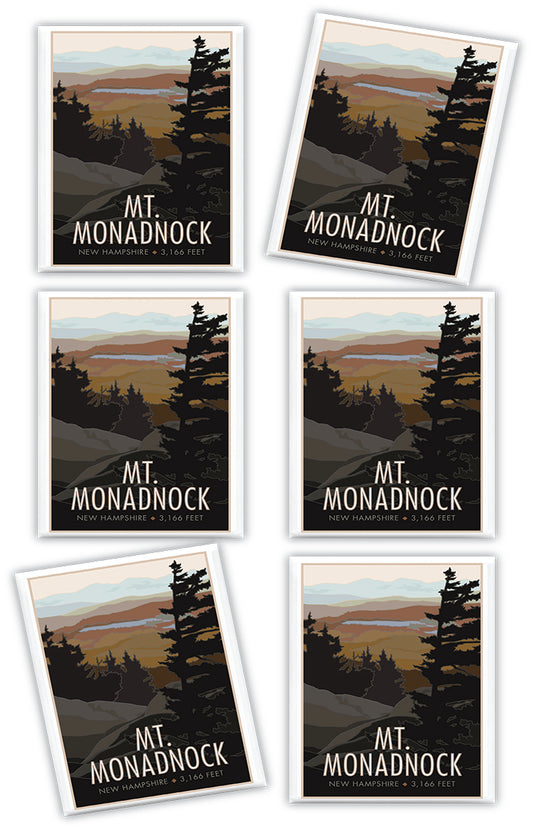 Mt. Monadnock, New Hampshire - 2.5" x 3.5" Magnet