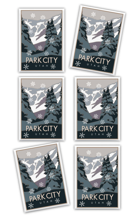 Park City, Utah - 2.5" x 3.5" Magnet