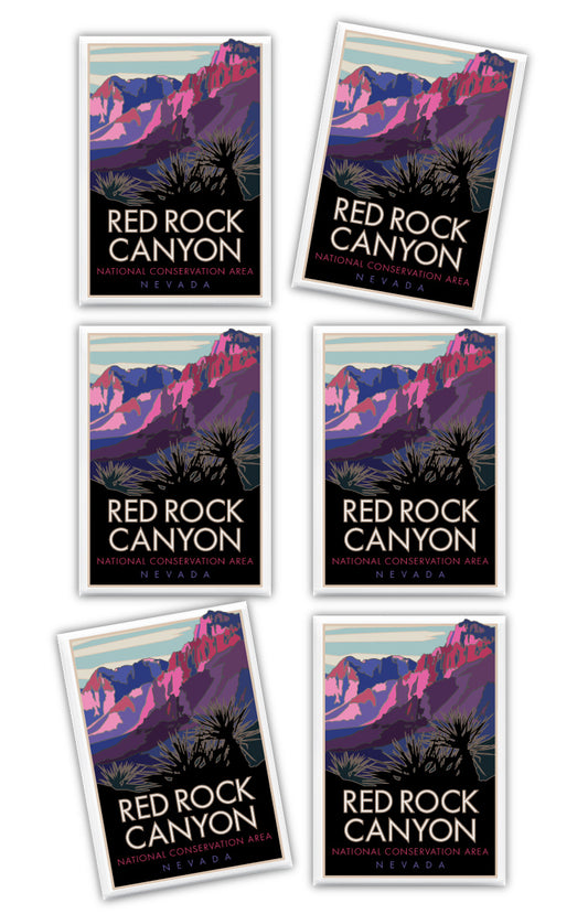 Red Rock Canyon, Nevada - 2.5" x 3.5" Magnet