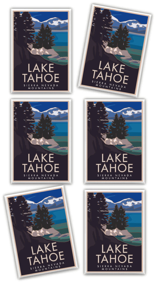 Lake Tahoe, California - 2.5" x 3.5" Magnet