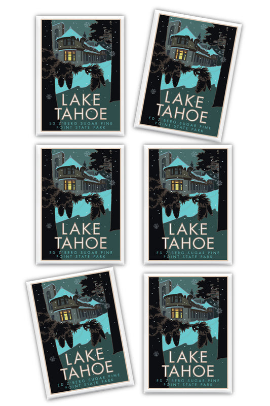 Lake Tahoe, Sugar Pine Point State Park - 2.5" x 3.5" Magnet