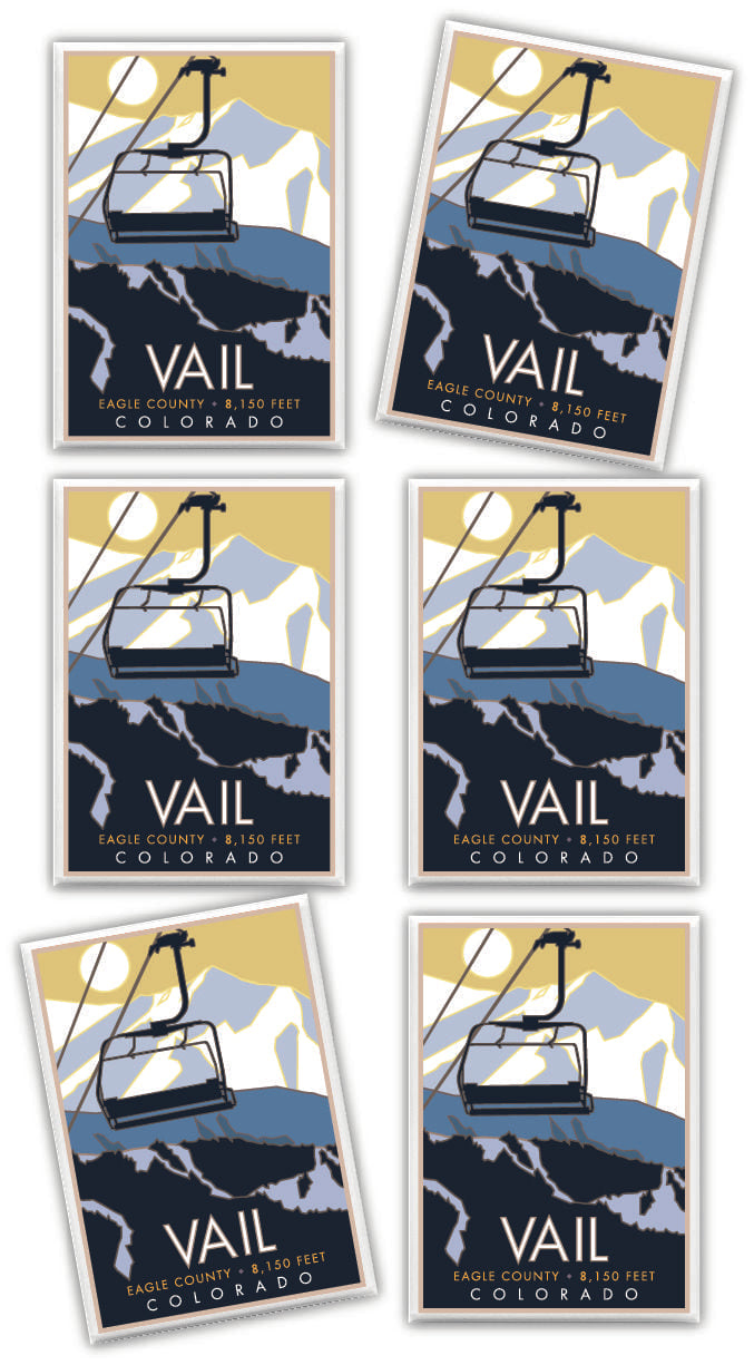 Vail, Colorado - 2.5" x 3.5" Magnet