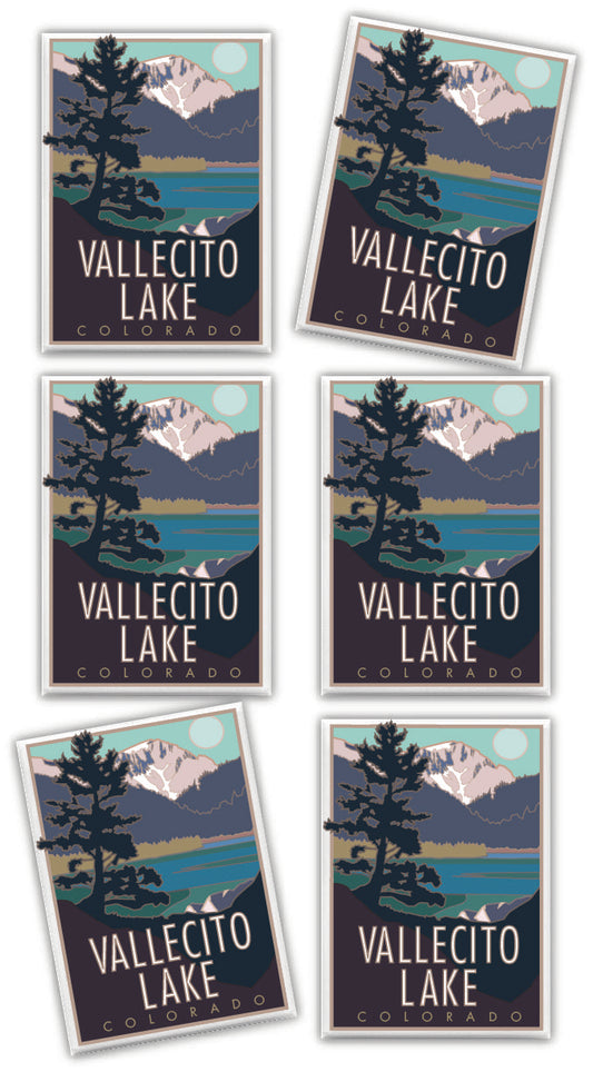 Vallecito Lake, Colorado - 2.5" x 3.5" Magnet