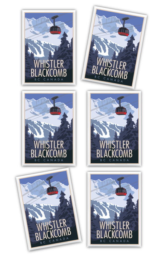 Whistler Blackcomb - BC, Canada - 2.5" x 3.5" Magnet