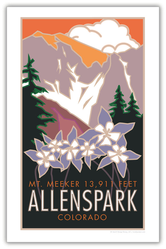 Allenspark, Colorado - Poster