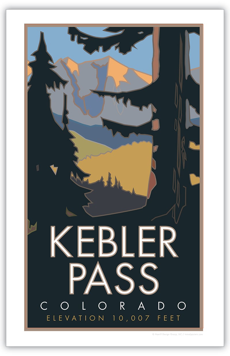 Kebler Pass, Colorado - Poster