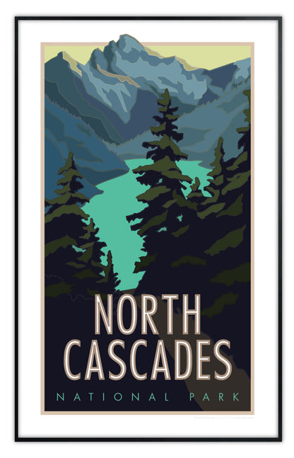 North Cascades National Park - Washington -  Poster