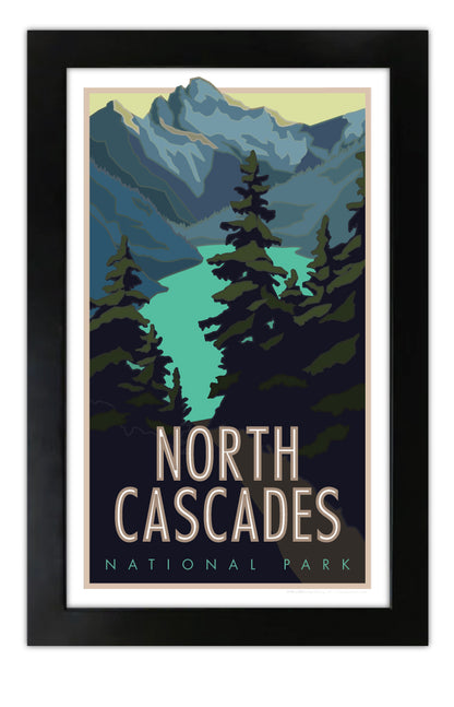 North Cascades National Park - Washington -  Poster