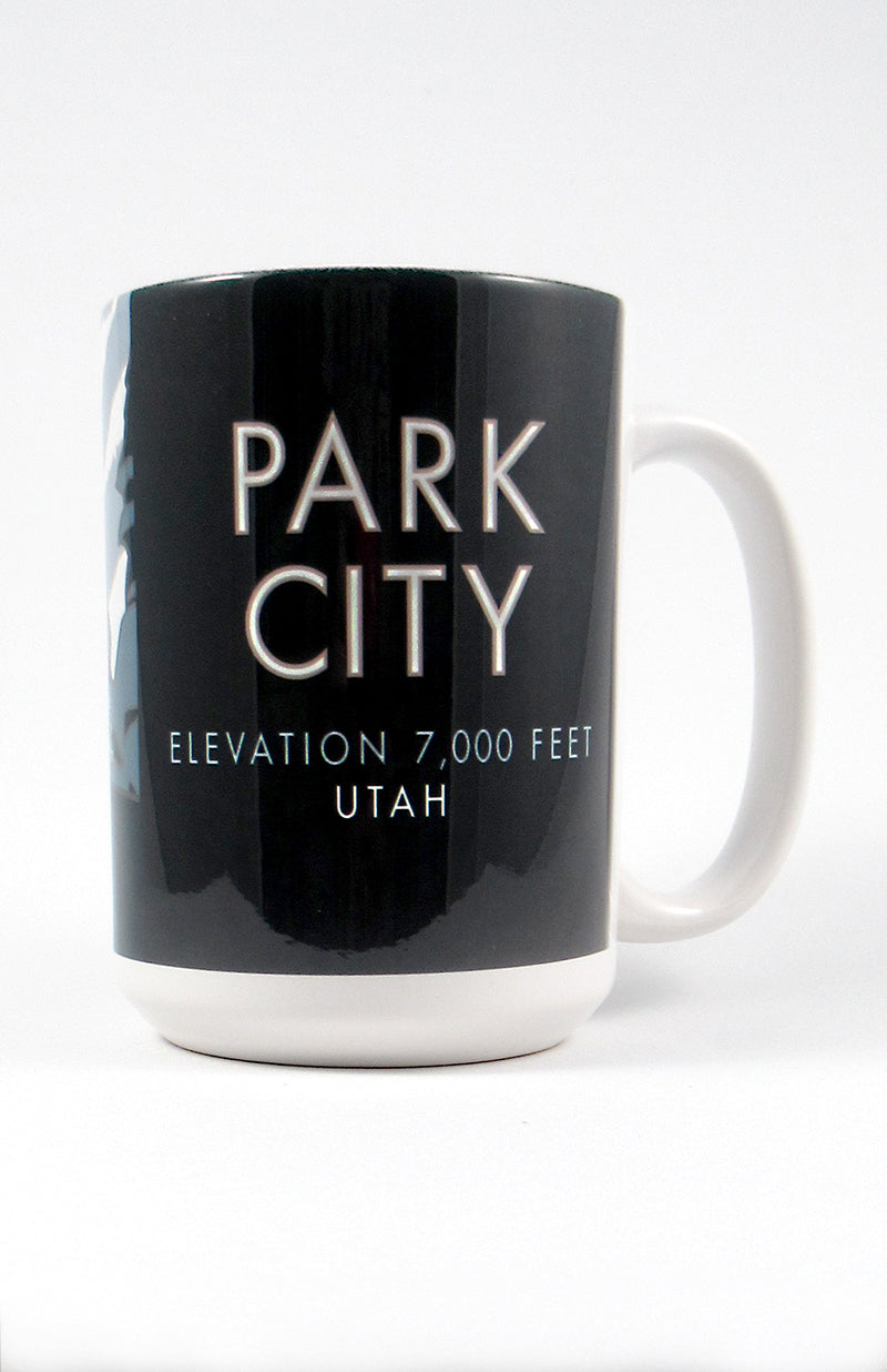 Park City, Utah - 15oz. Ceramic Mug