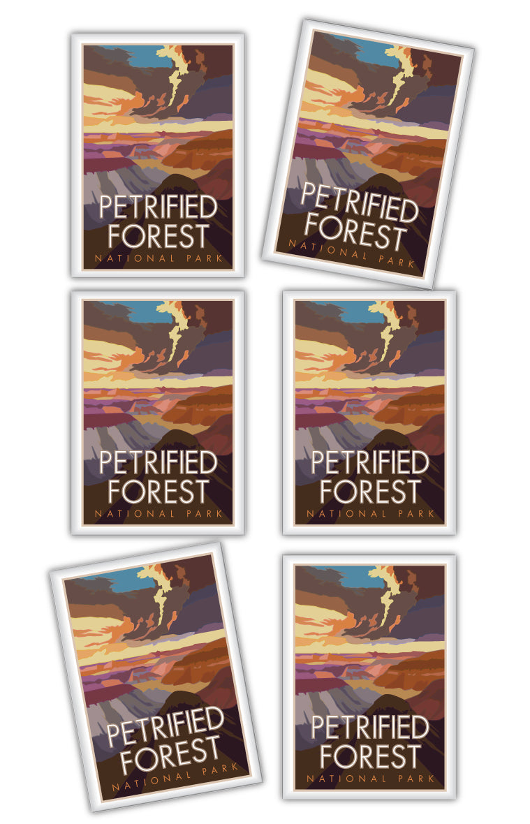 Petrified Forest National Park, Arizona - 2.5" x 3.5" Magnet