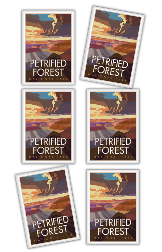 Petrified Forest National Park, Arizona - 2.5" x 3.5" Magnet