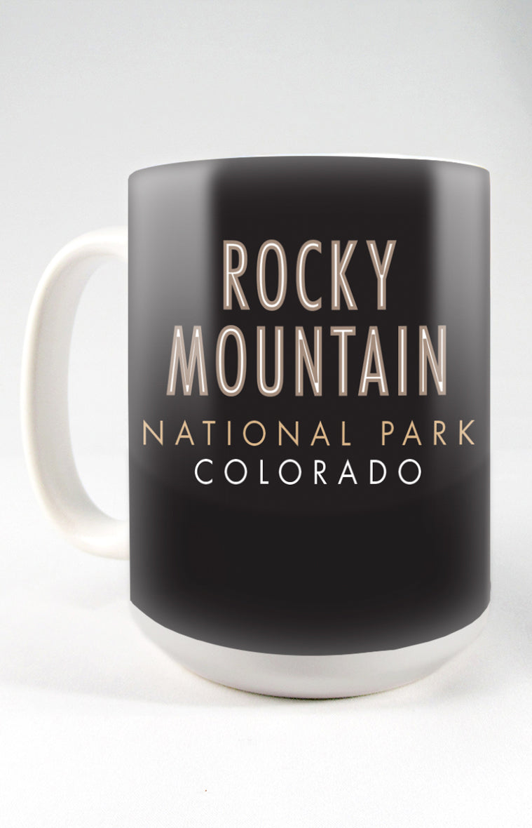 Rocky Mountain National Park 3 (Elk) - 15oz. Ceramic Mug