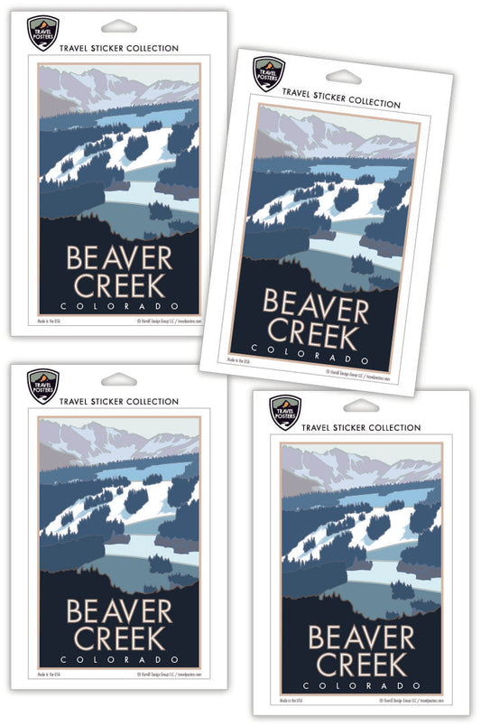 Beaver Creek, Colorado - 4" x 6" Sticker