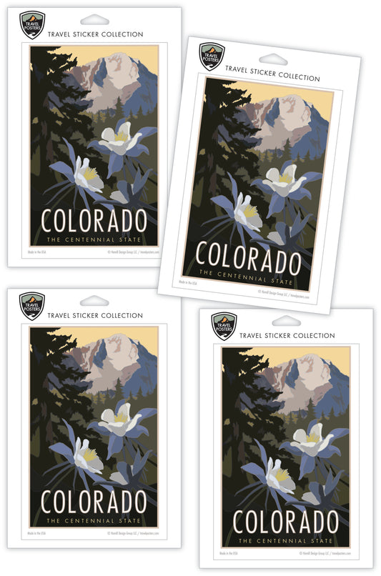 Colorado - The Centennial State - 4" x 6" Sticker