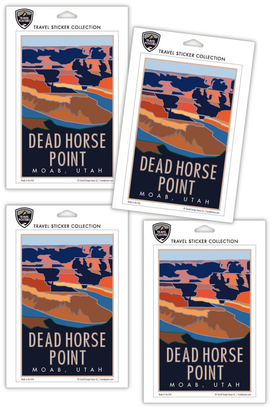 Dead Horse Point, Utah - 4" x 6" Sticker