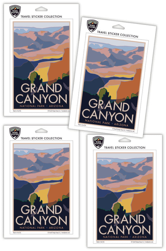 Grand Canyon National Park, Arizona - 4" x 6" Sticker