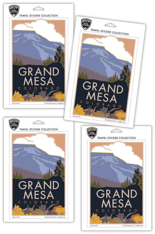 Grand Mesa, Colorado - 4" x 6" Sticker