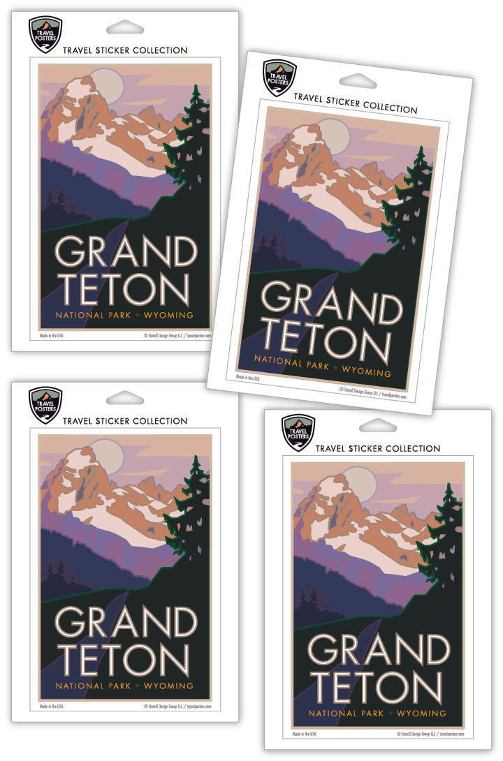 Grand Teton National Park sticker