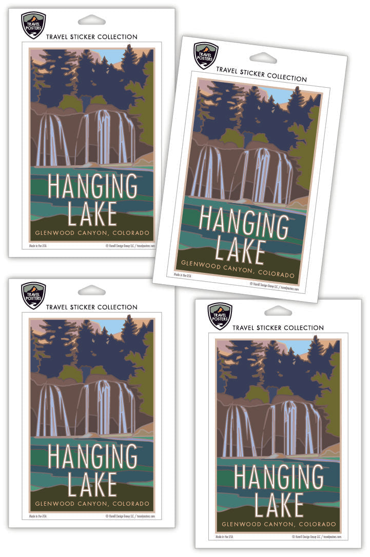 Hanging Lake, Colorado - 4" x 6" Sticker