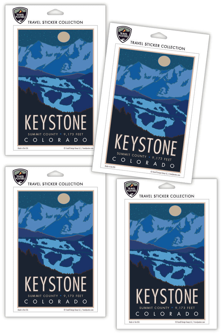 Keystone, Colorado - 4" x 6" Sticker