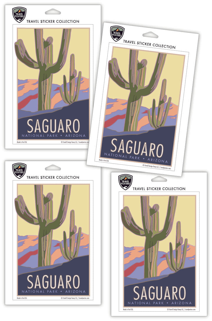 Saguaro National Park, Arizona - 4" x 6" Sticker