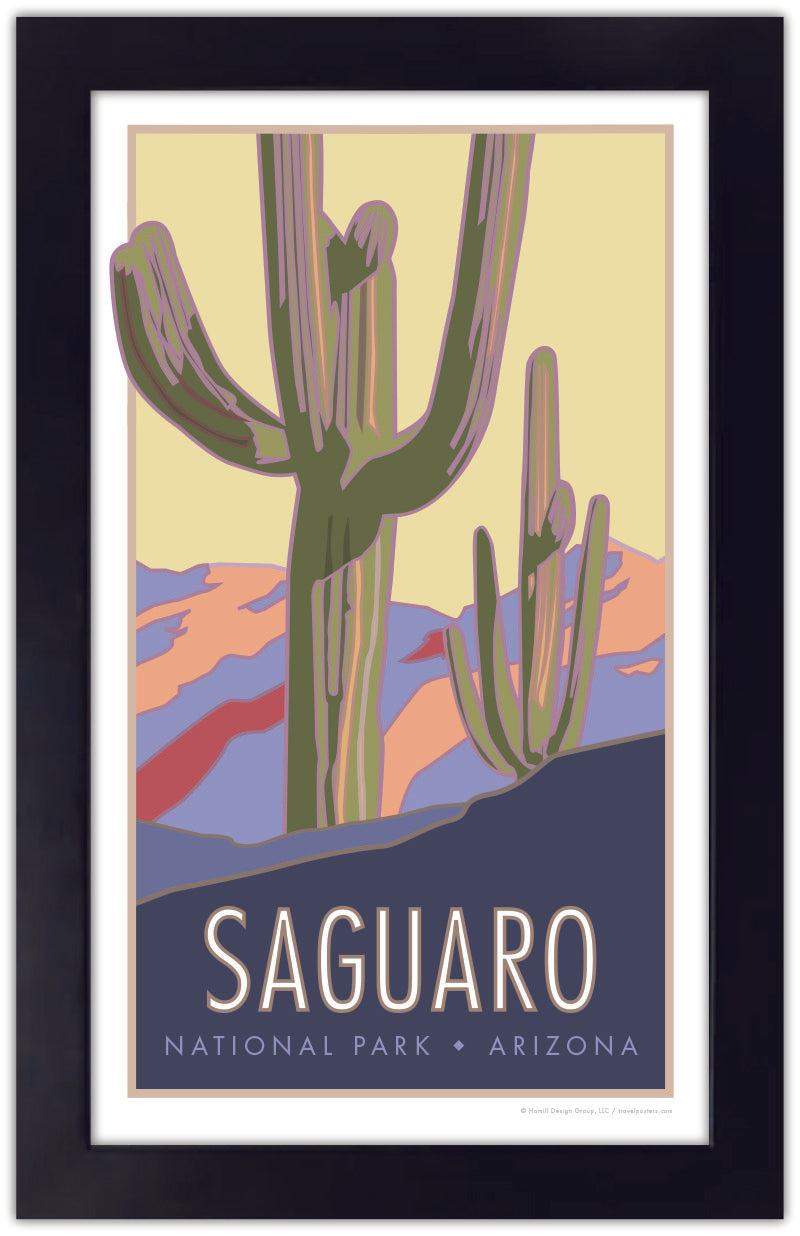 Saguaro National Park, Arizona - Poster