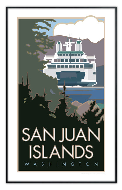 San Juan Islands, Washington Poster