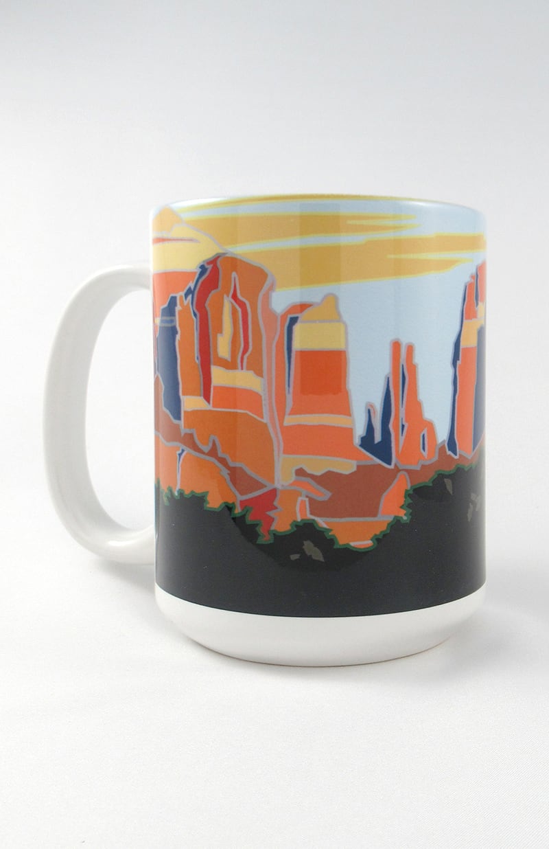 Sedona, Arizona Cathedral Rock mug