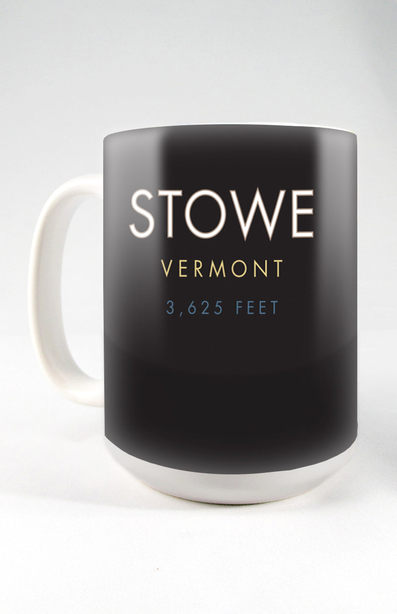 Stowe, Vermont - Fall - 15oz. Ceramic Mug