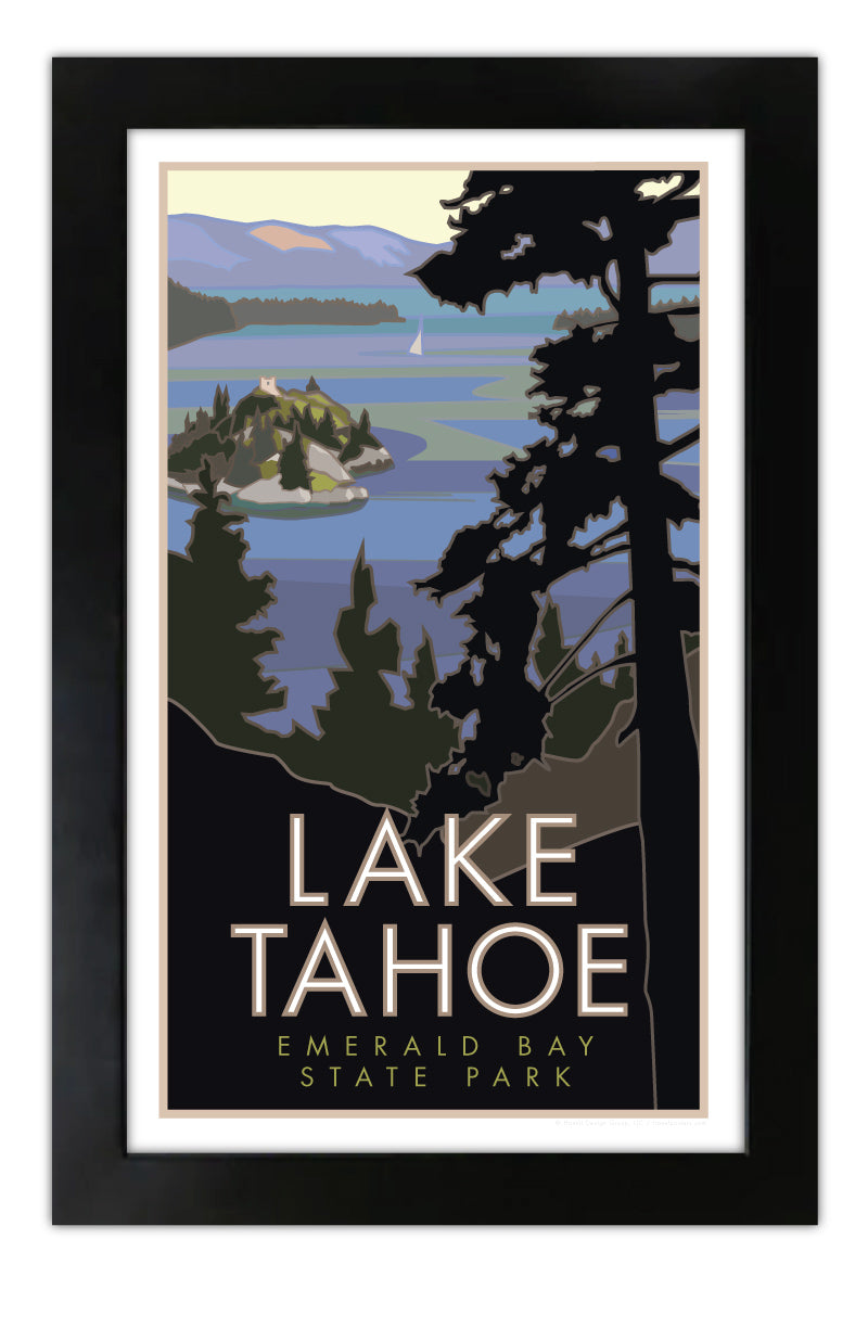 Lake Tahoe, Emerald Bay - Poster