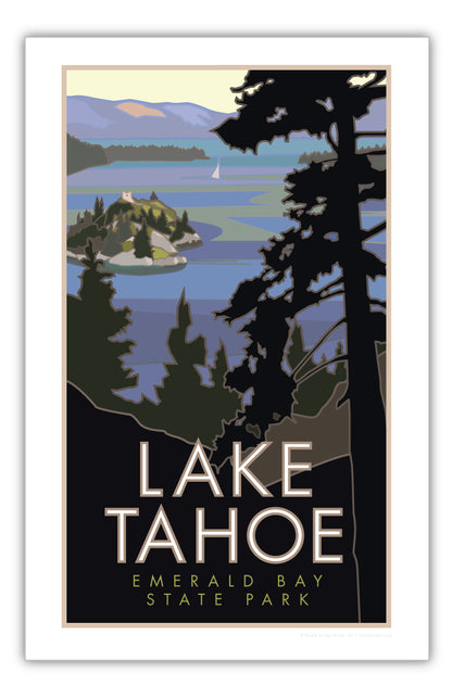 Lake Tahoe, Emerald Bay - Poster