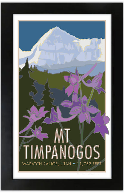 Mt. Timpanogos, Utah - Poster