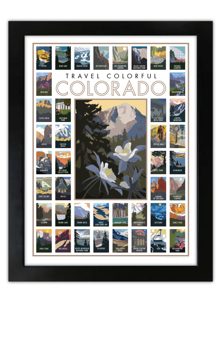 Travel Colorful Colorado - Poster