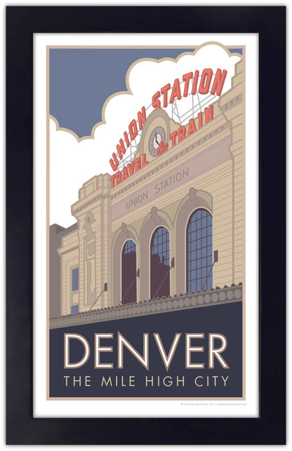 Union Station 2 (Summer Exterior), Denver, Colorado - Poster